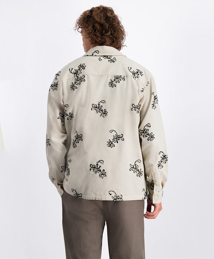 Overhemd lange mouw ecru