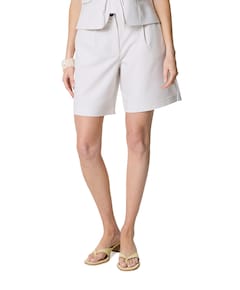 FQMAEVE dames korte broek beige