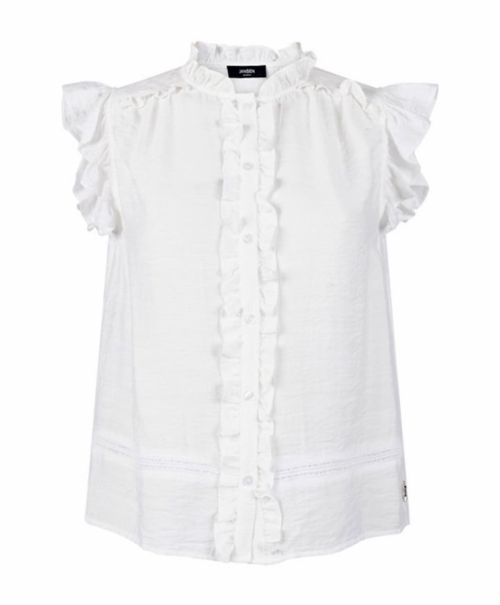 Dames blouse ecru
