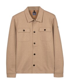 Heren overshirt beige