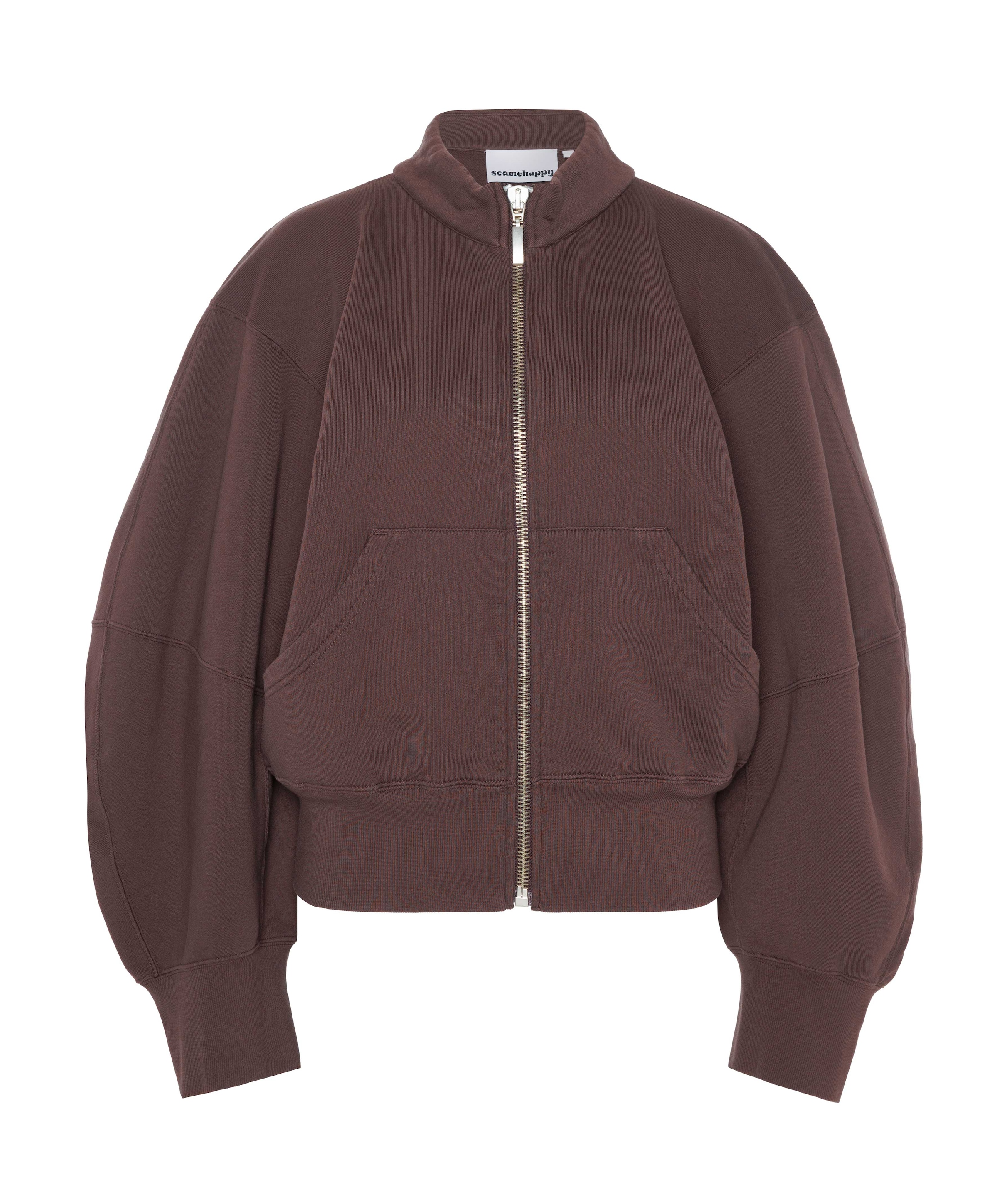 Dames vest bruin