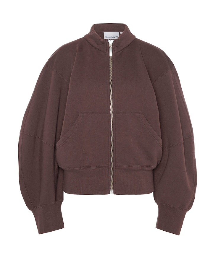 Dames vest bruin