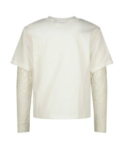 Meisjes longsleeve wit