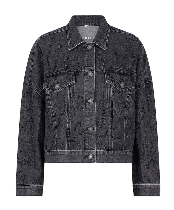 Dames spijkerjas  grijs