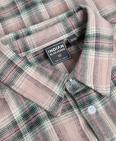 Meisjes blouse lange mouw roze