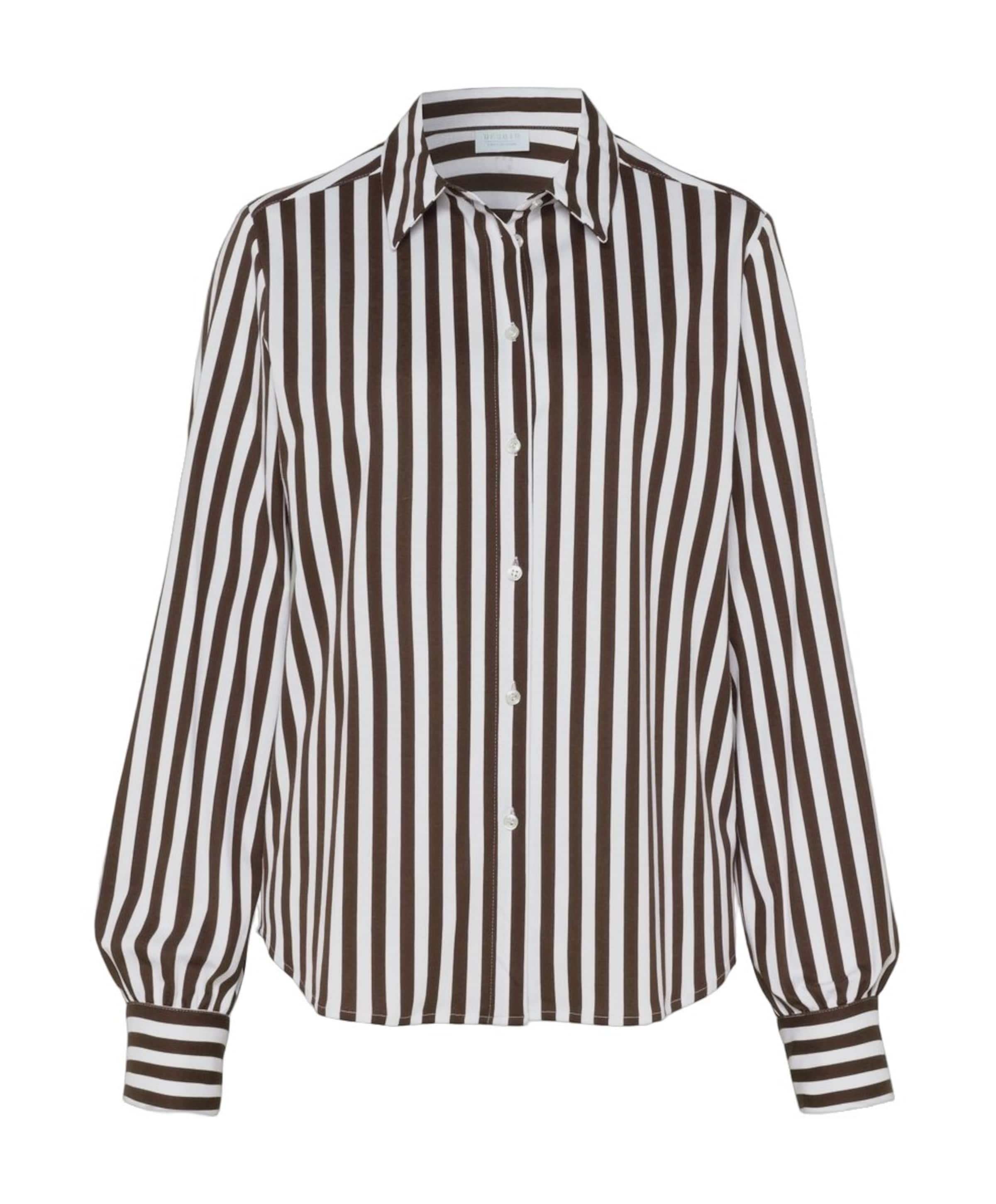 Dames blouse bruin
