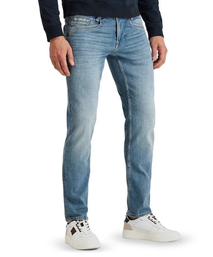 SKYRAK TRUE STONE GREY heren jeans blauw