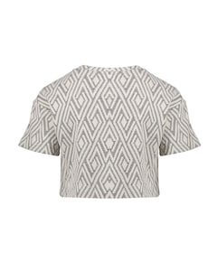 Meisjes blouse lange mouw zwart