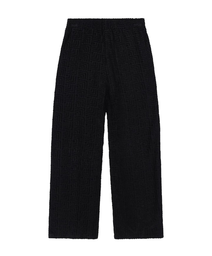 TERRY dames broek zwart