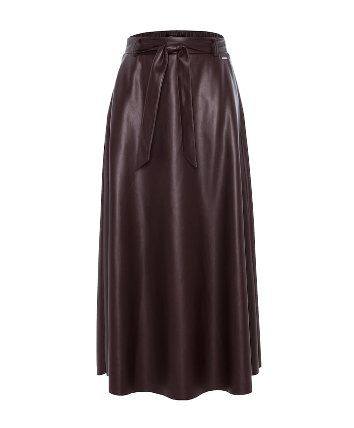 Dames rok bruin