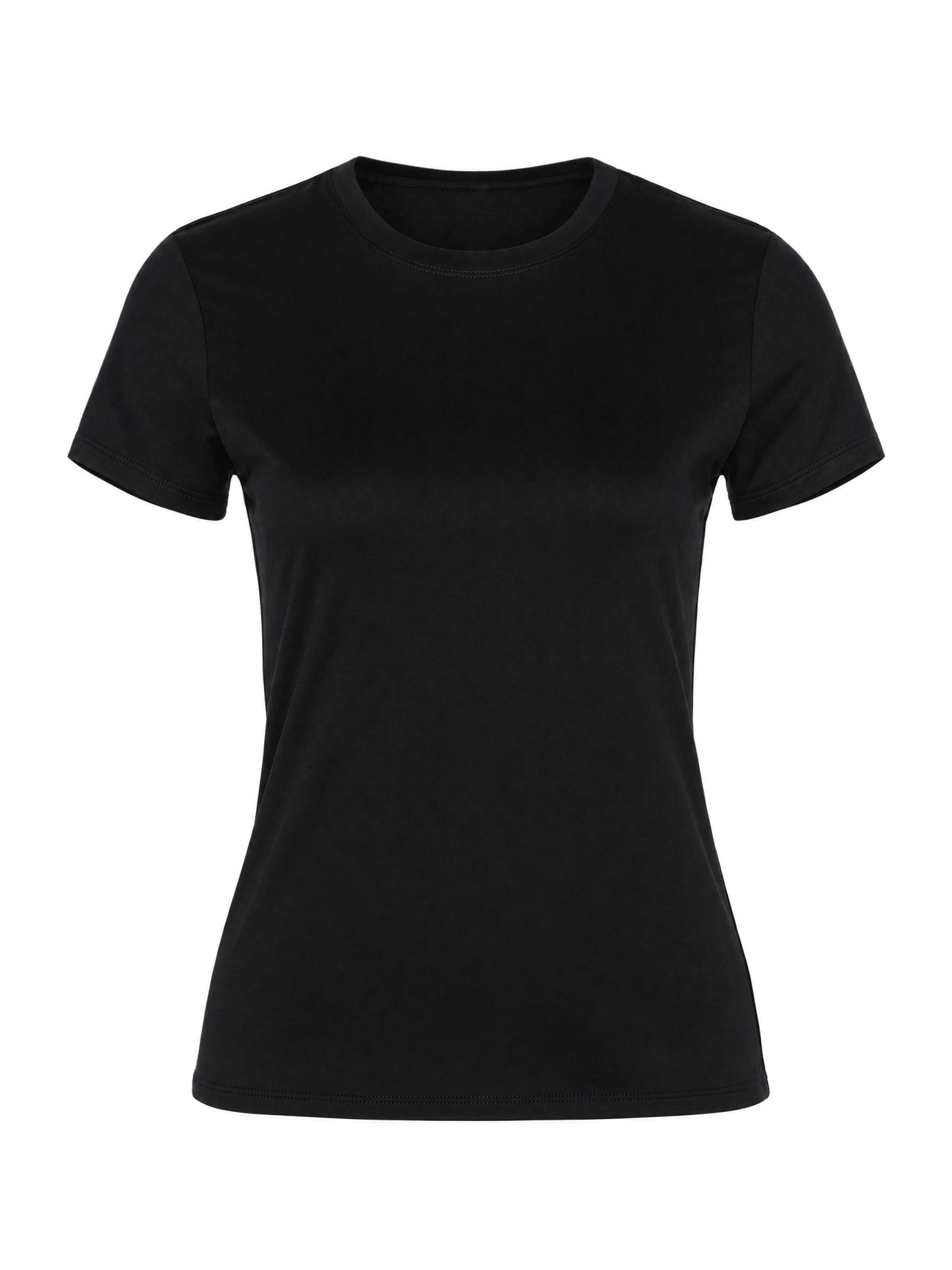 Dames t-shirt zwart