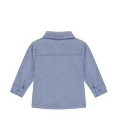 Jongens overhemd blauw