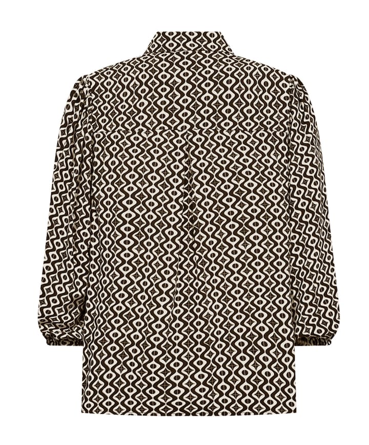 Dames blouse beige
