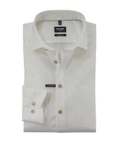 Heren overhemd lange mouw ecru