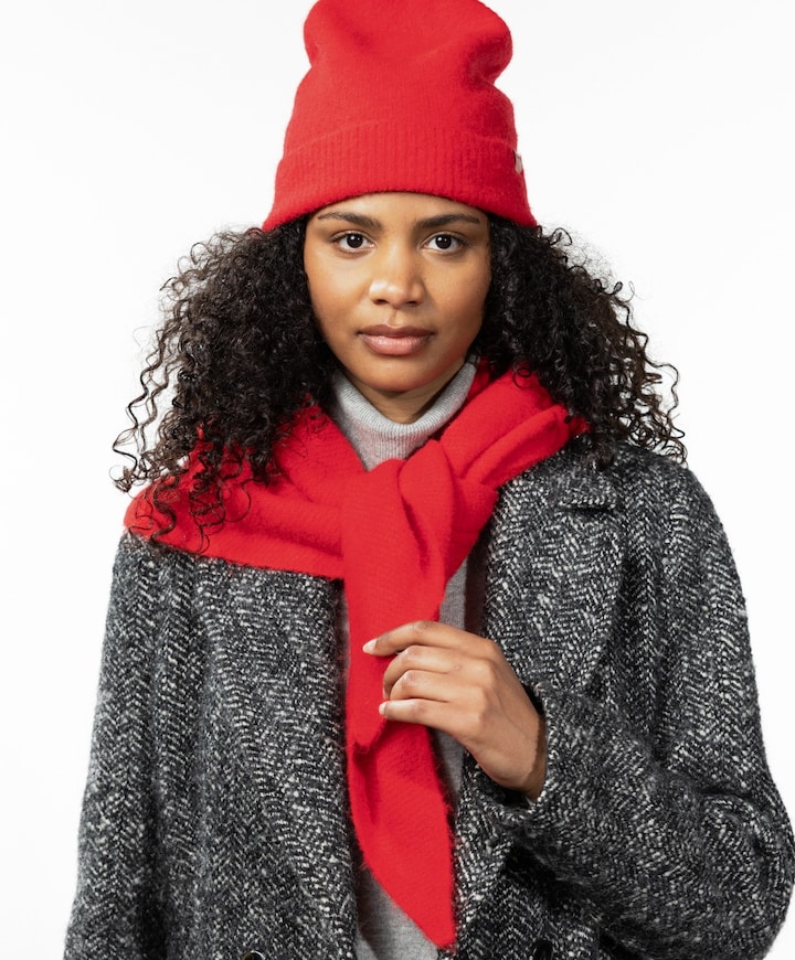 Dames sjaal rood