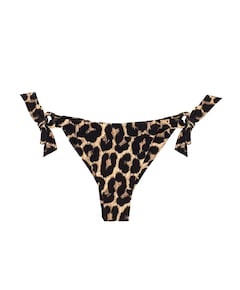 Dames bikinibroekje bruin