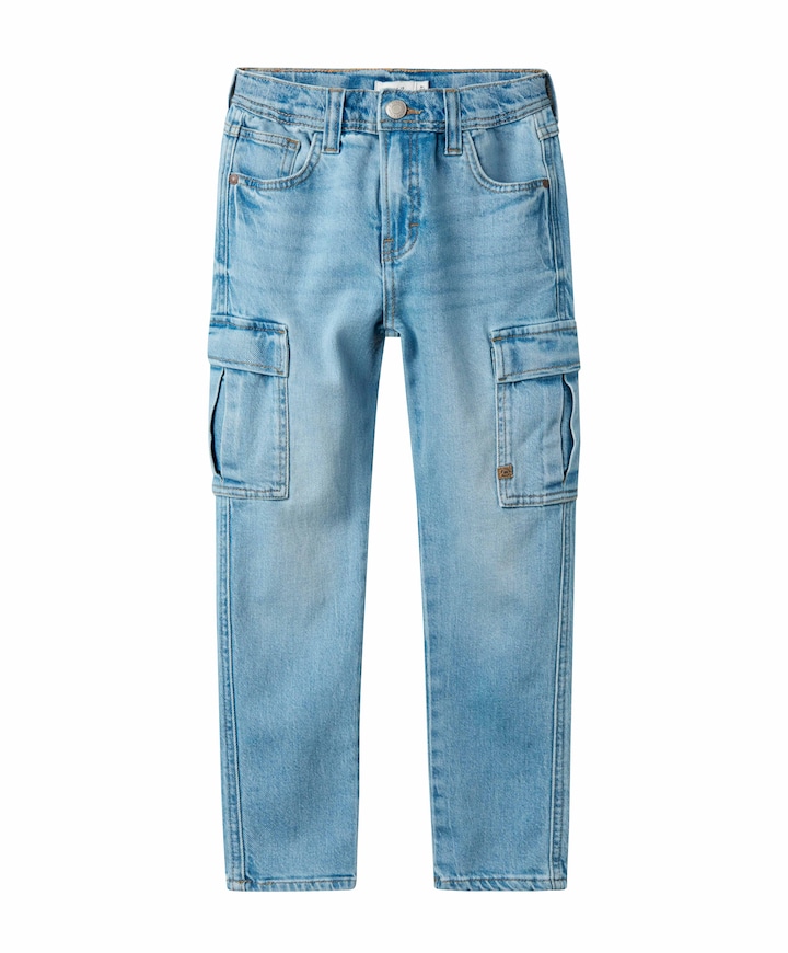 NKMSILAS TAP CARGO 6650-AZ NO jeans blauw