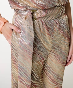 dames jumpsuit beige