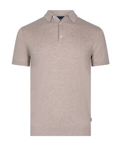 Heren polo beige