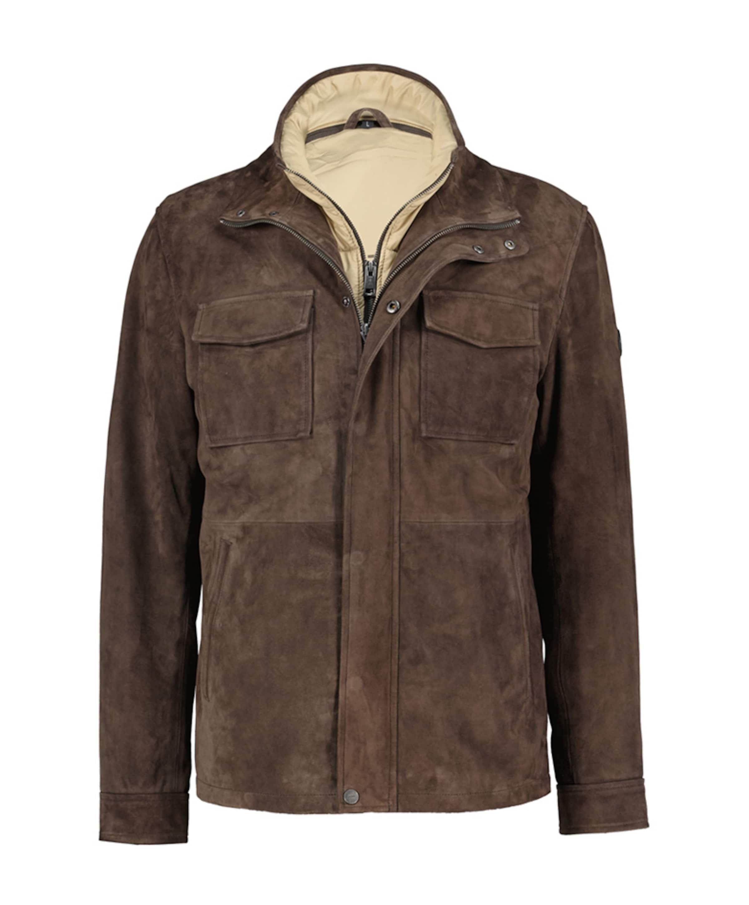 Leren jas bruin