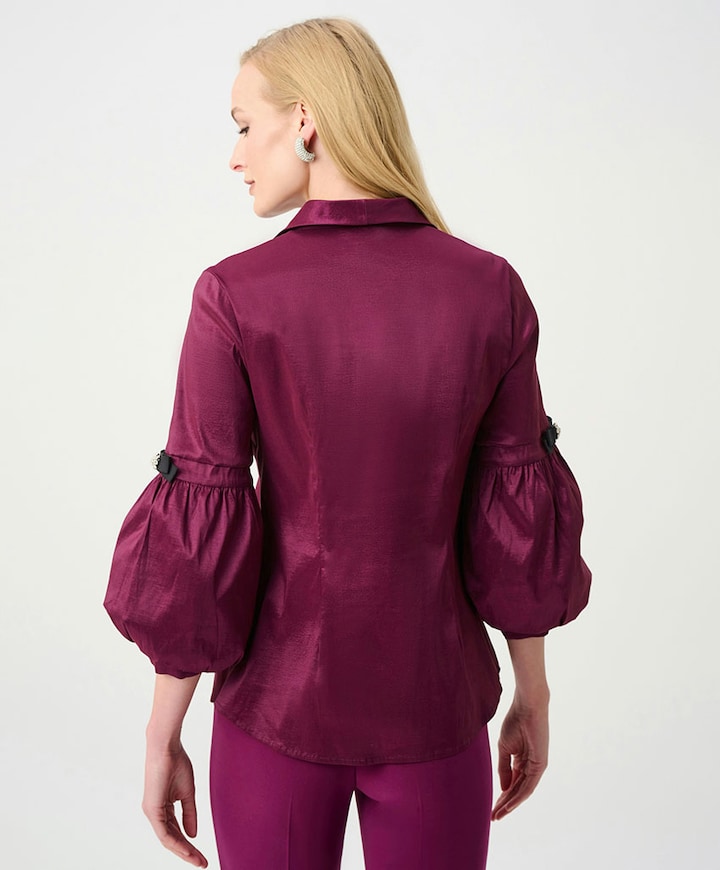 Dames blouse paars