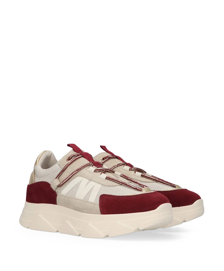 dames sneakers beige