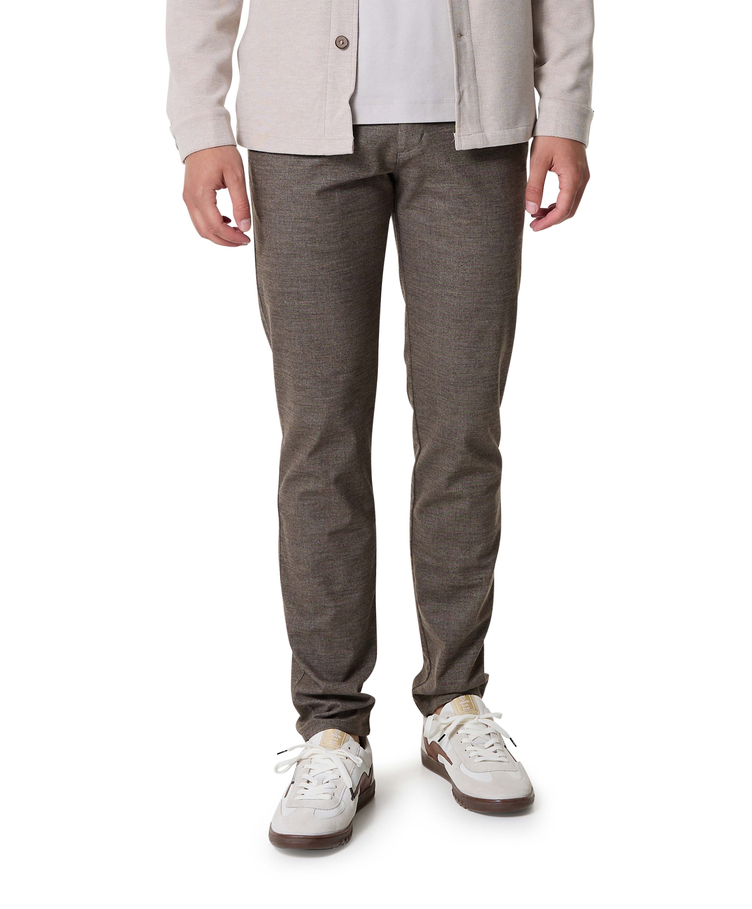 Elegance Chino Collection heren broek bruin