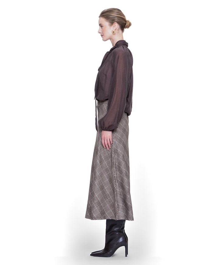 skirt dames korte broek bruin