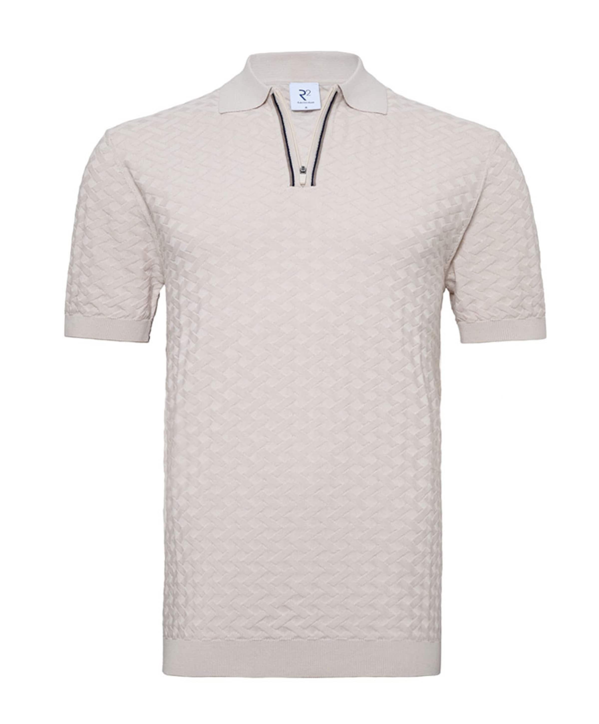 Heren polo beige