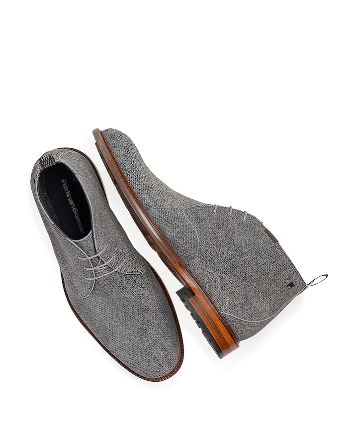 heren boots grijs