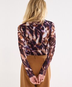 Dames top paars