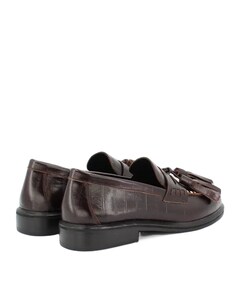 dames loafers bruin