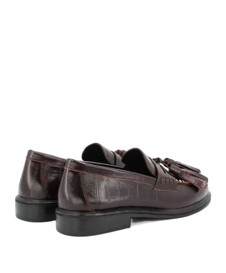 dames loafers bruin