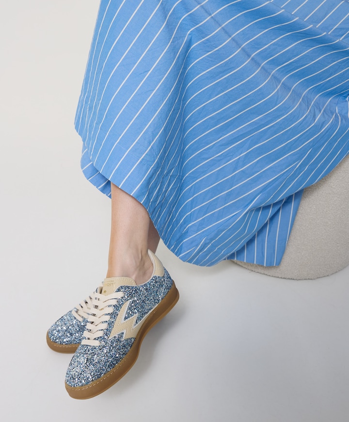 CLUB dames sneakers blauw