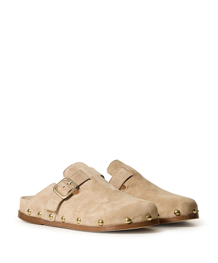 clogs beige