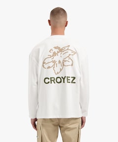 Heren longsleeve wit