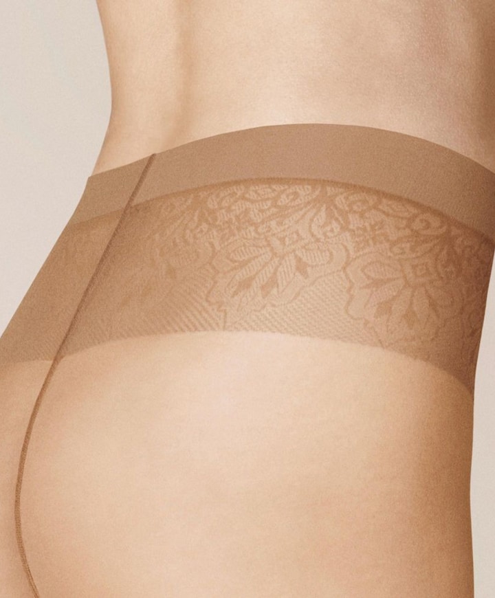 Dames panty Mystique 5 denier tan beige