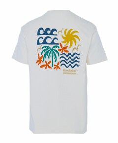 Heren T-shirt ecru