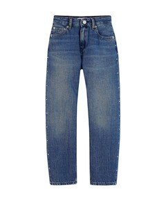 BARREL STUD meisjes broek blauw