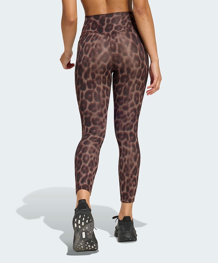 Opt Ess Aop 7/8 dames tight bruin