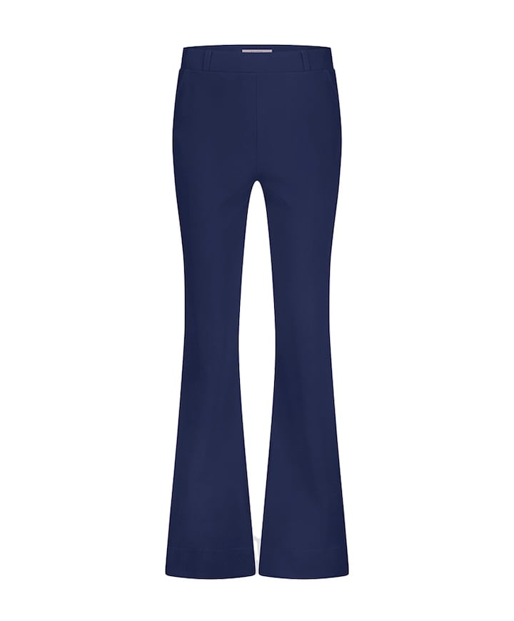 Flair bonded broek blauw