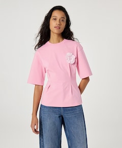 Dames T-shirt roze