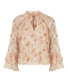Dames blouse beige