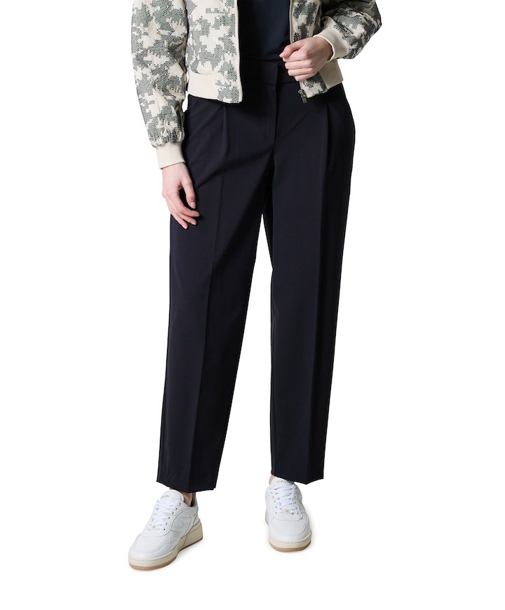Luisa Barrel 7/8 dames broek blauw