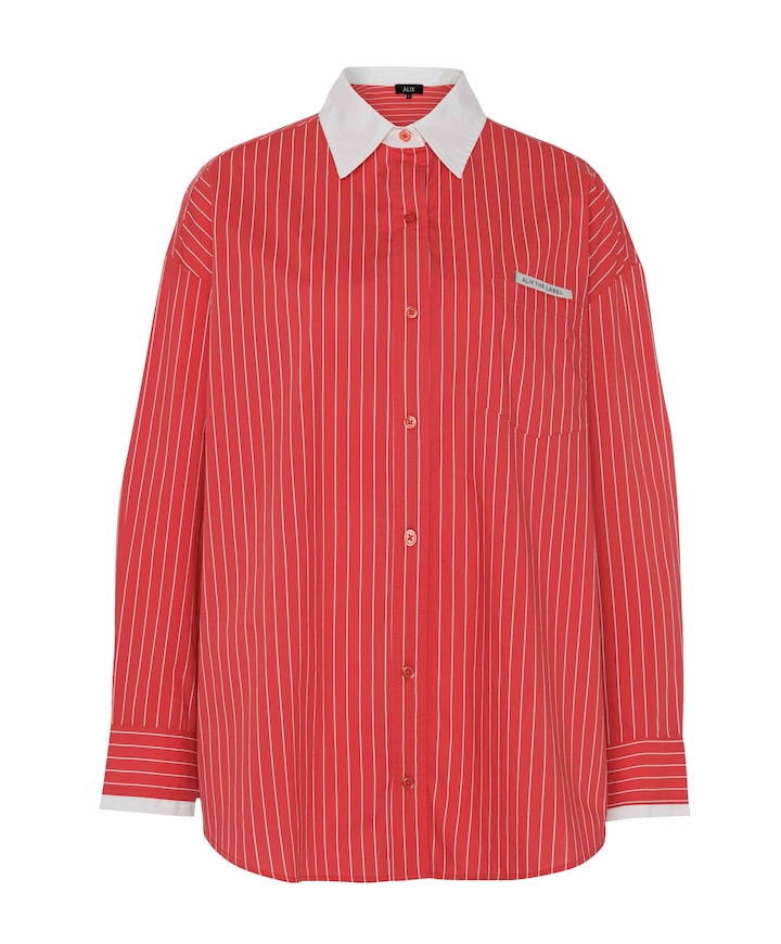 Dames blouse rood
