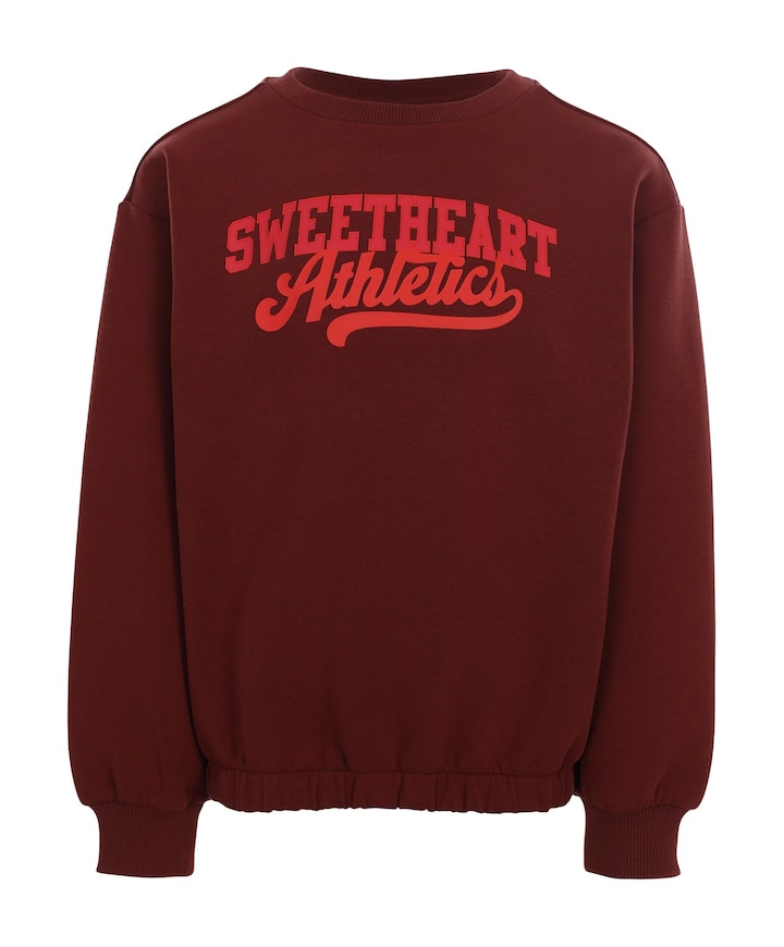 Meisjes sweater bruin