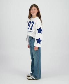 Meisjes longsleeve wit