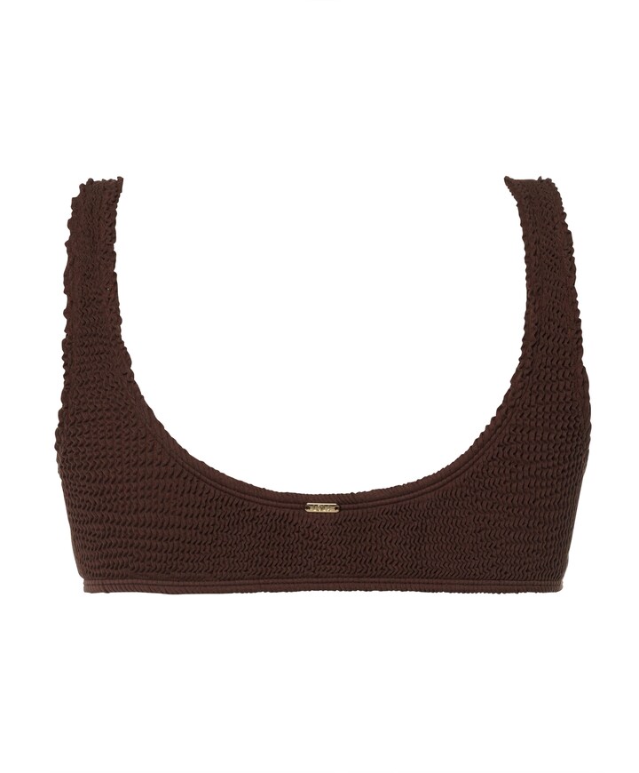 Bikinitop bruin