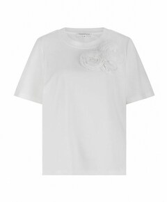 Dames T-shirt ecru