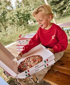 Jongens sweater rood